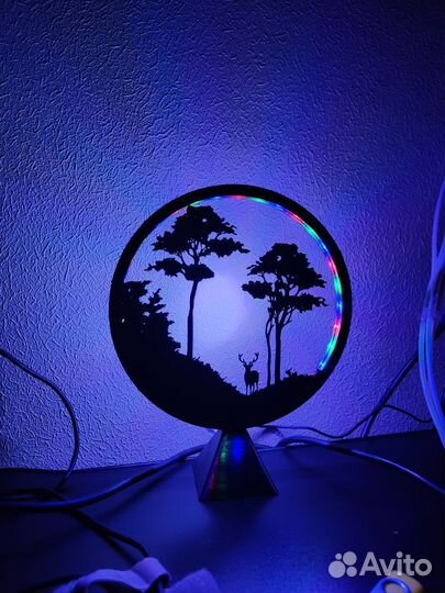 Ночник. С RGB лентой