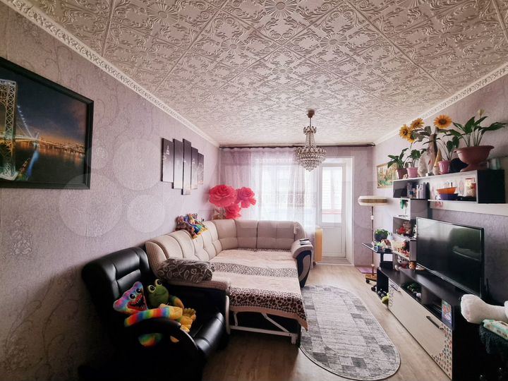 3-к. квартира, 60 м², 5/5 эт.
