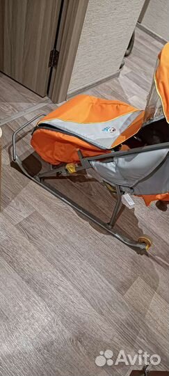Детские санки коляска