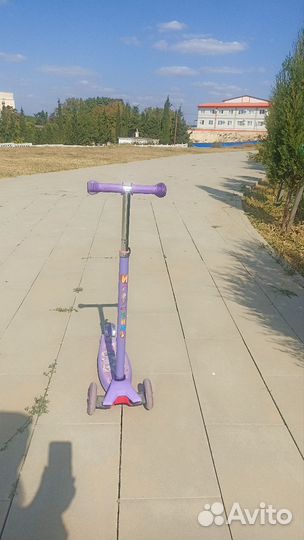 Самокат детский трехколесный бу