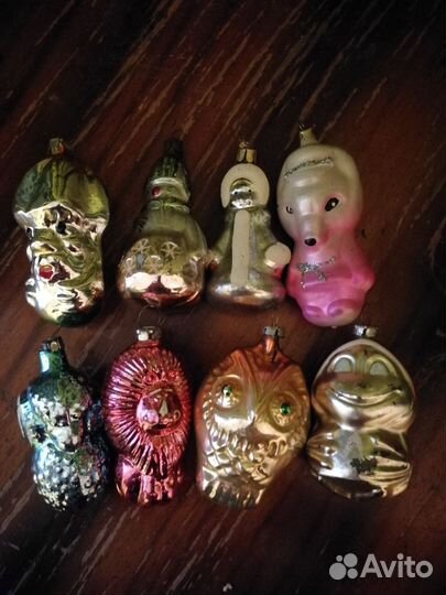 Елочные игрушки СССР