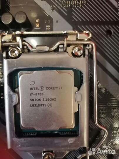 Asus TUF B360-plus gaming + Core i7-8700 (обмен)