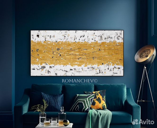 Картина абстракция на холсте
