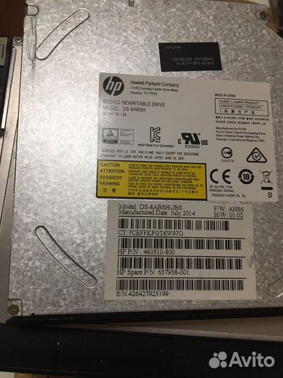 Лот 10 шт. Dvd приводы для ноутбука