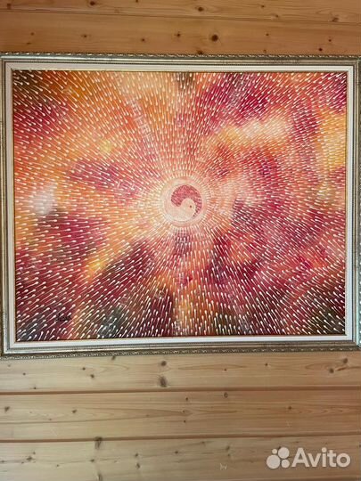 Картина маслом на холсте в раме