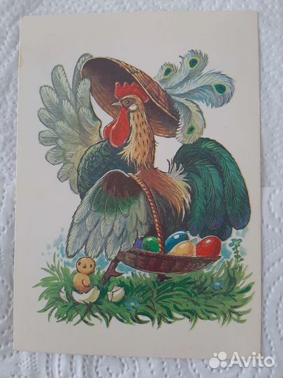 Открытки художника Зарубина чистые и подписанные