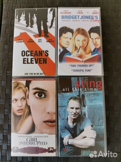 Кассеты VHS на английском