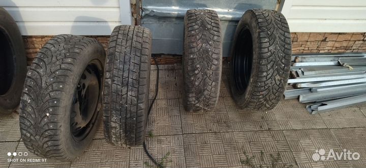 Колёса зимние кио Рио