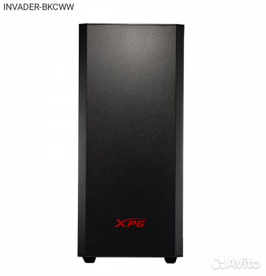 Корпус adata invader Miditower Без бп чёрный, inva