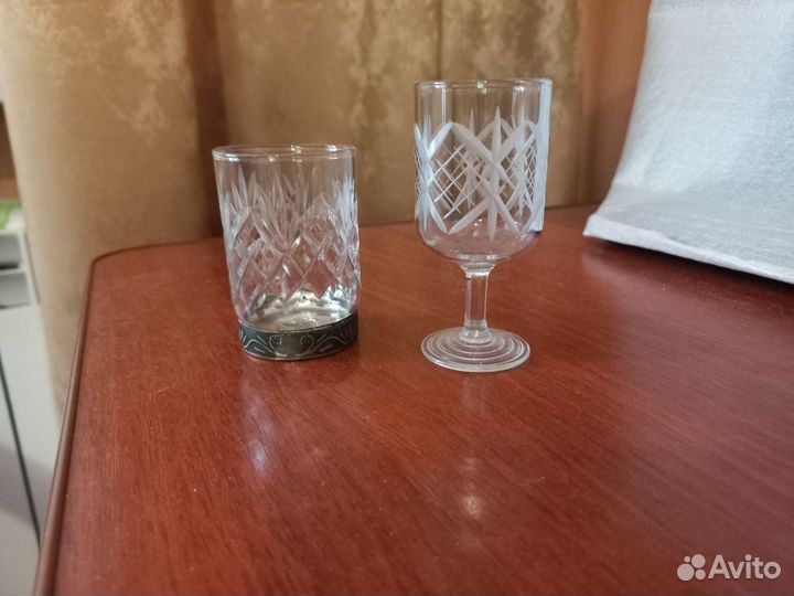 Хрустальные рюмки СССР