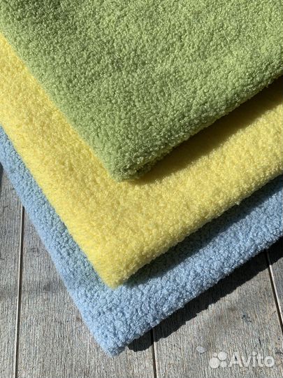 Трикотаж букле ткань отрезы для рукоделия