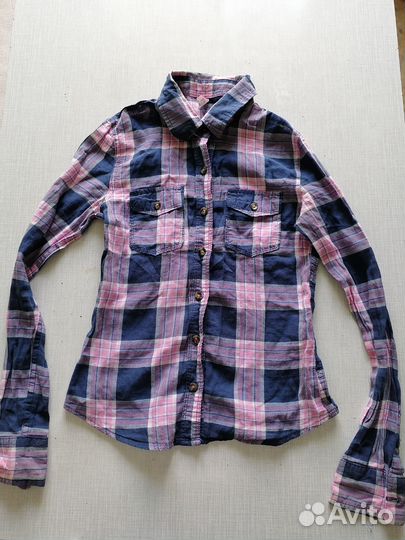 Рубашки блузки пакетом для девочки