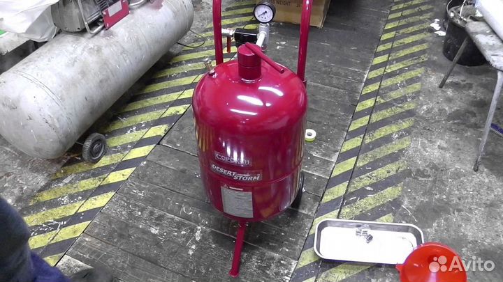 Пескоструйный аппарат для обработки