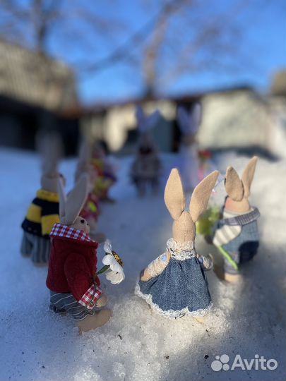 Текстильные игрушки ручной работы