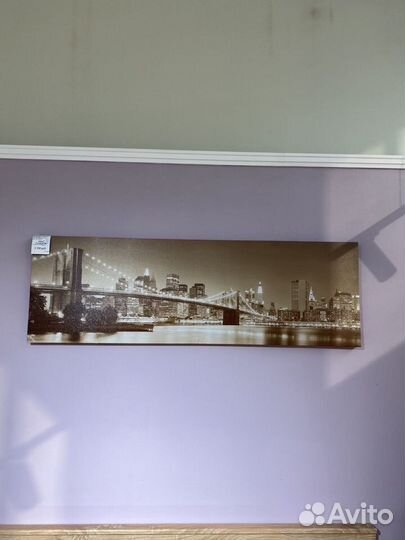 Такэрский мост в Лондоне постер на подрамнике