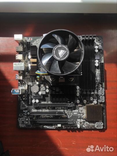 Материнская плата asrock 970 pro3