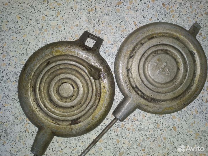 Форма для выпечки орешков СССР Орешница