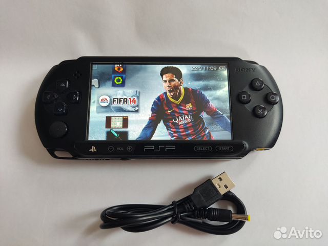 PSP Прошитая с кучей игр 160+