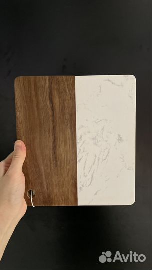 Поднос мрамор, сервировочная доска, блюдо Hm