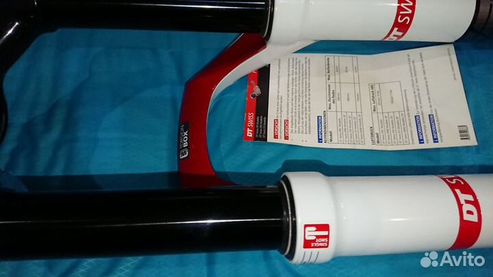 Вилка DT Swiss XMM 120 SS 15mm White