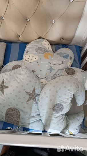 Бортики в детскую кроватку