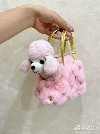 Игрушка собачка с сумочкой