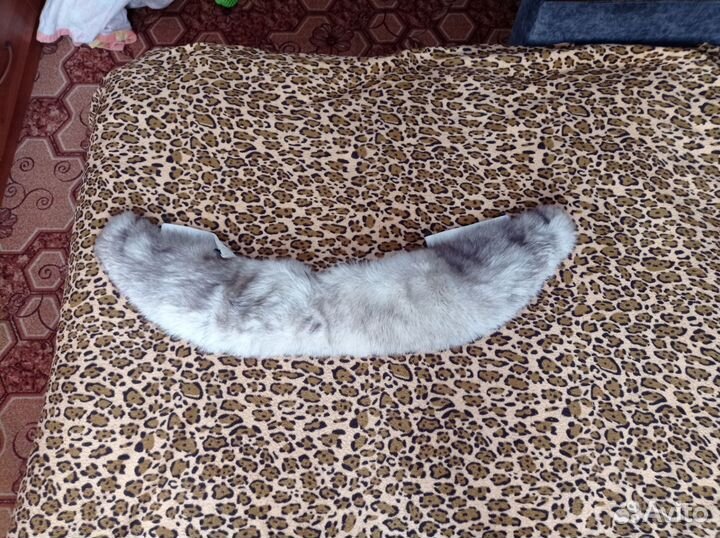 Меховой воротник песец