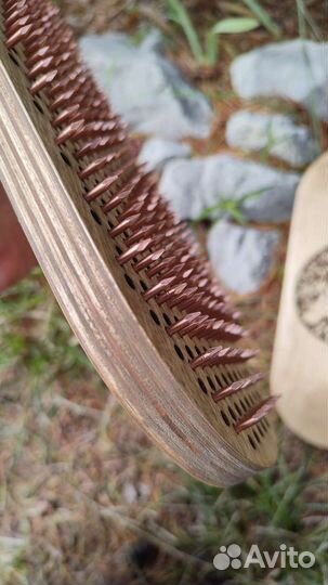 Доска садху с медными гвоздями садху медная