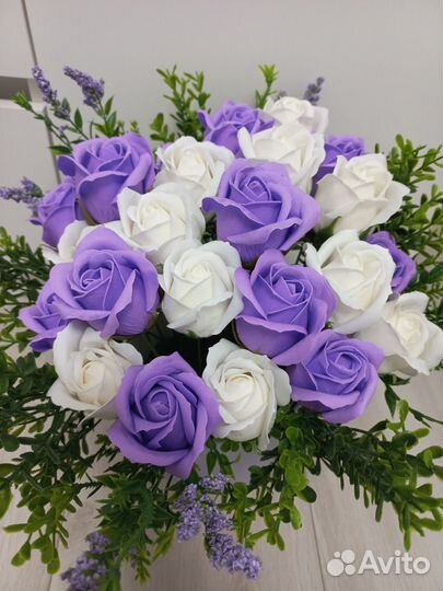 Букет из мыла розы, доставка цветы