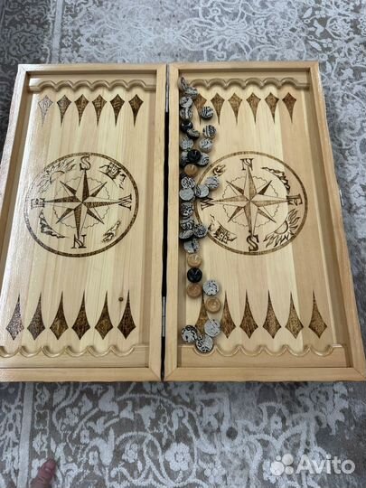 Нарды ручной работы новые
