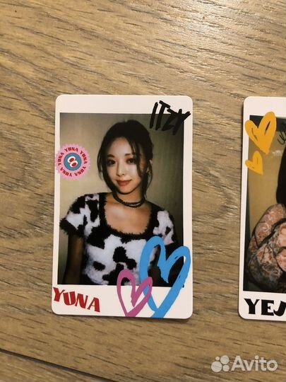 Карточки itzy