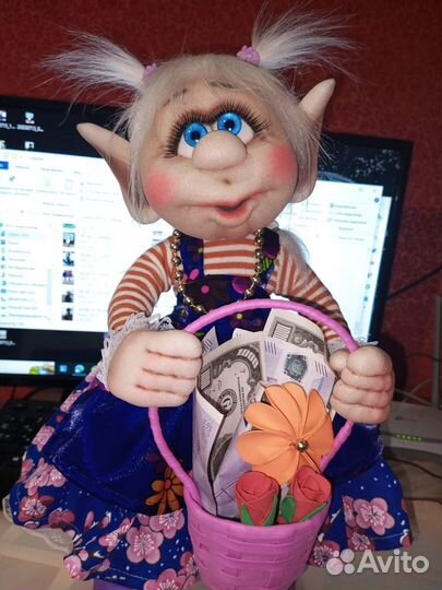 Создаю текстурных кукол