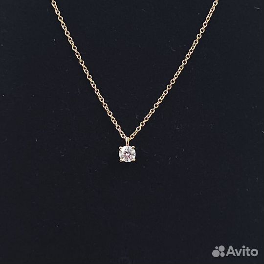 Кулон Tiffany & Co Solitaire 0.24 ct