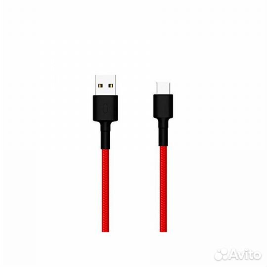 Кабель Mi Braided USB Type-C Cable 100см Red SJX10