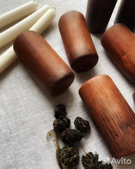 Глиняные чайные стаканчики