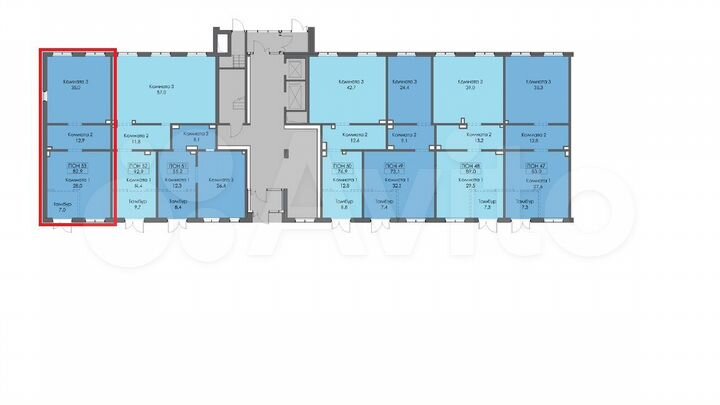 Свободного назначения, 81.9 м²
