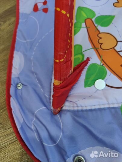 Развивающий коврик tiny love разноцветное сафари