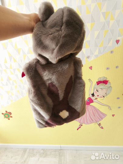 Жилетка меховая детская