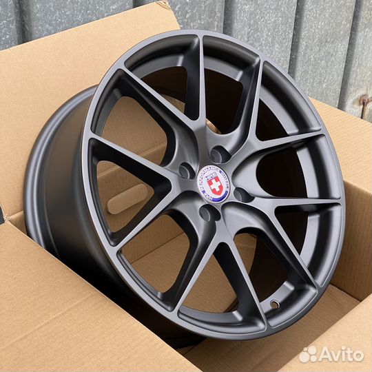 Диски HRE P101 R17 4x100 Графит