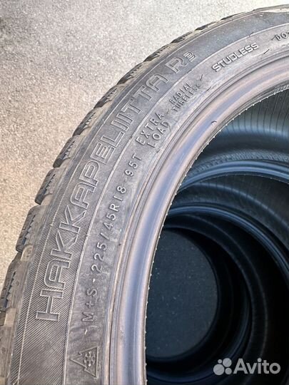 Nokian Tyres Hakkapeliitta R3 225/40 R18 и 225/45 R18