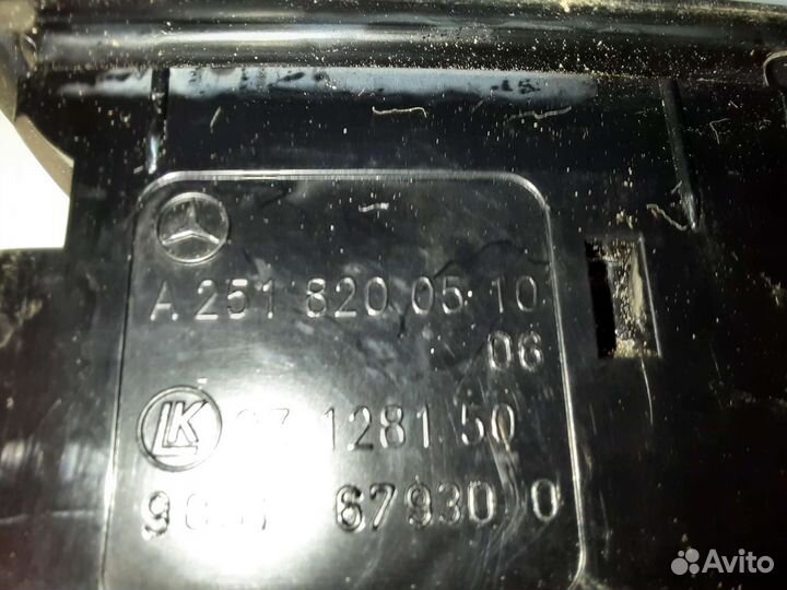 Кнопка стеклоподъемника Mercedes-Benz ML 350 W164