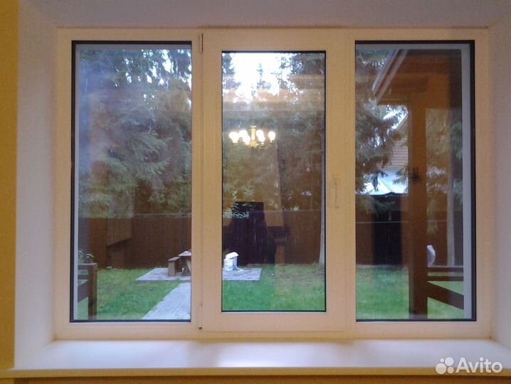 Окна пластиковые для офиса и дома новые