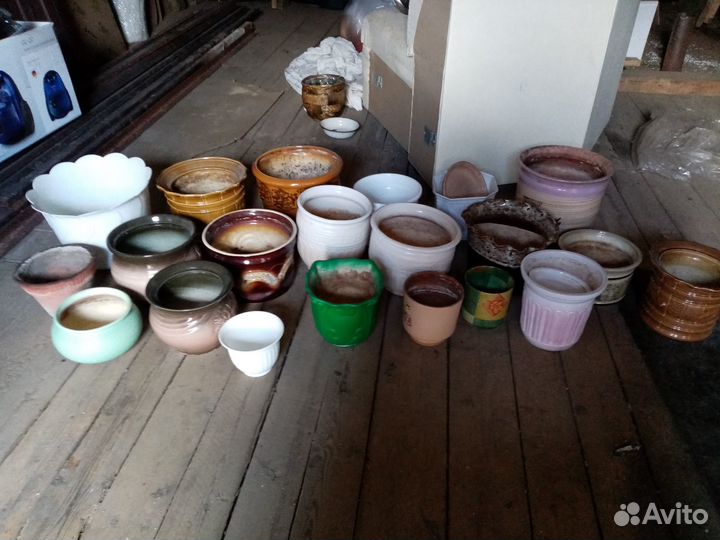 Горшок для цветов керамика