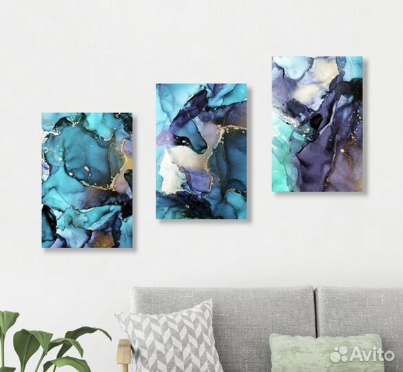 Модульные интерьерные картины