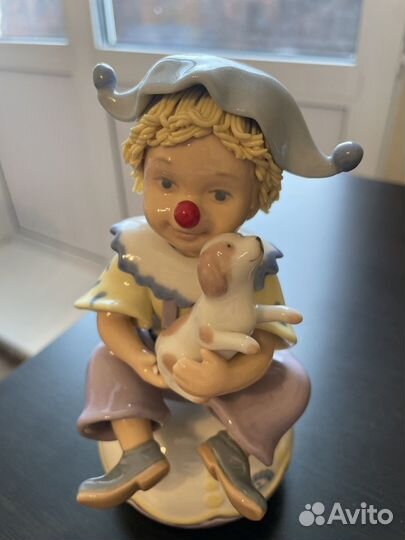 Керамическая музыкальная фигурка 