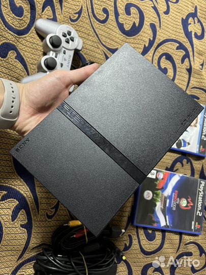 Sony playstation 2 ps2 slim не шитая