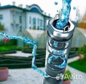 Обустройство скважин на воду, установка сантехники