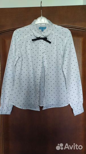 Блузка школьная 2 шт. 140 р-р