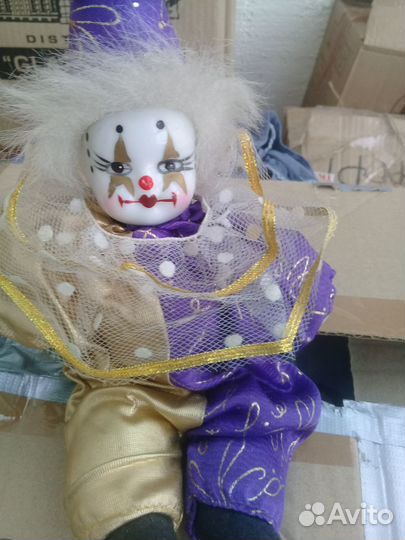 Кукла клоун