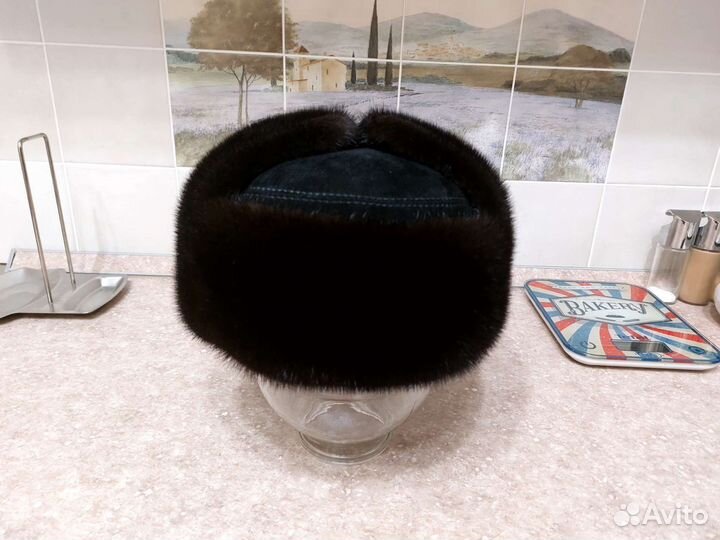 Шапка норковая (ушанка)